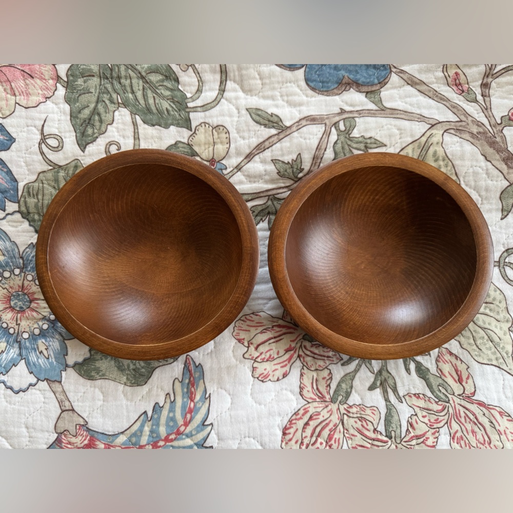 2 Woodcroftery Salad Bowls